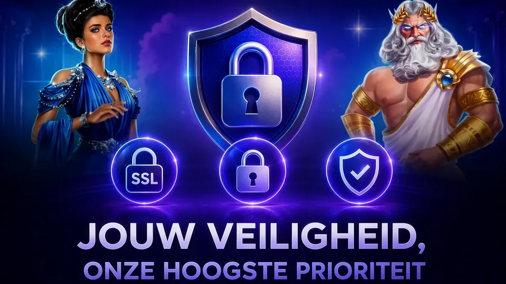 Beveiligingspictogrammen: SSL encryptie, versloten slot, veilig schild